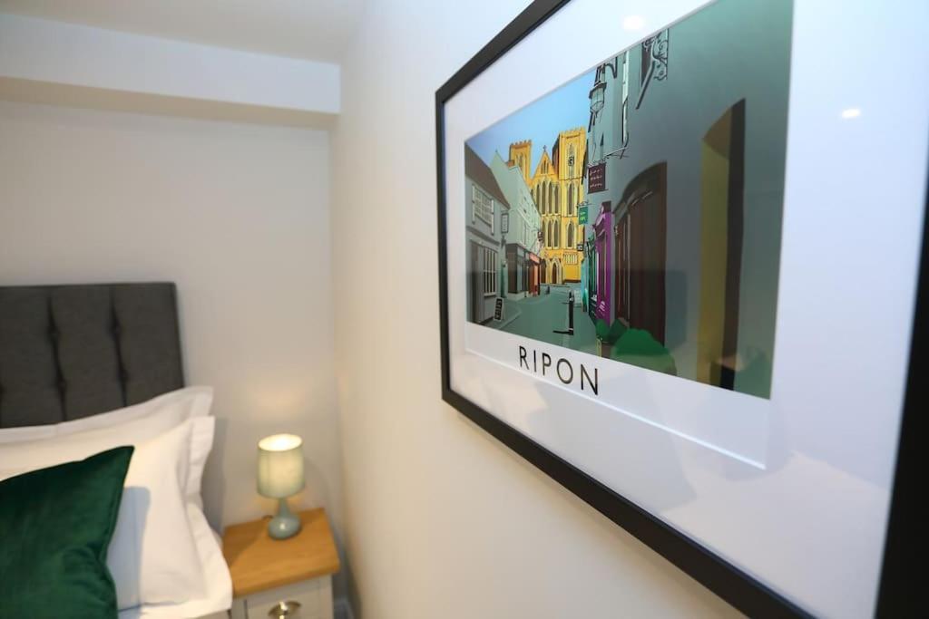 Central Ripon Apartment - View Of The Cathedral! Bagian luar foto